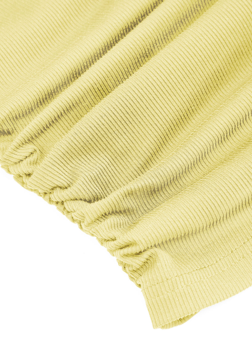 Maglietta a manica media arricciata con scollo rotondo Curve & Plus
