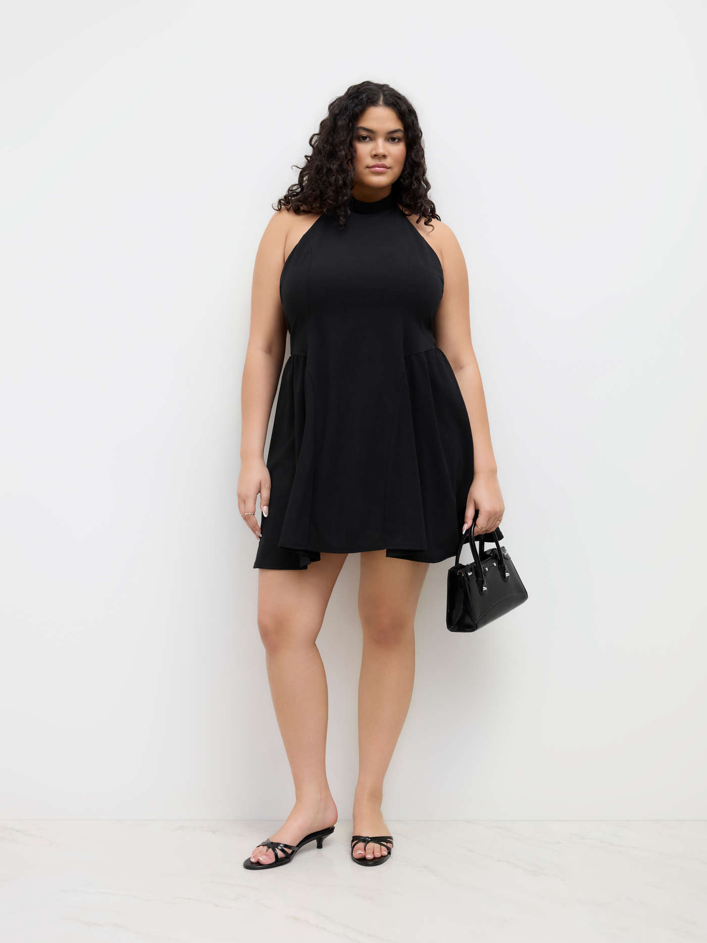 Tube Polka Dot Shirred Maxi Dress Curve & Plus