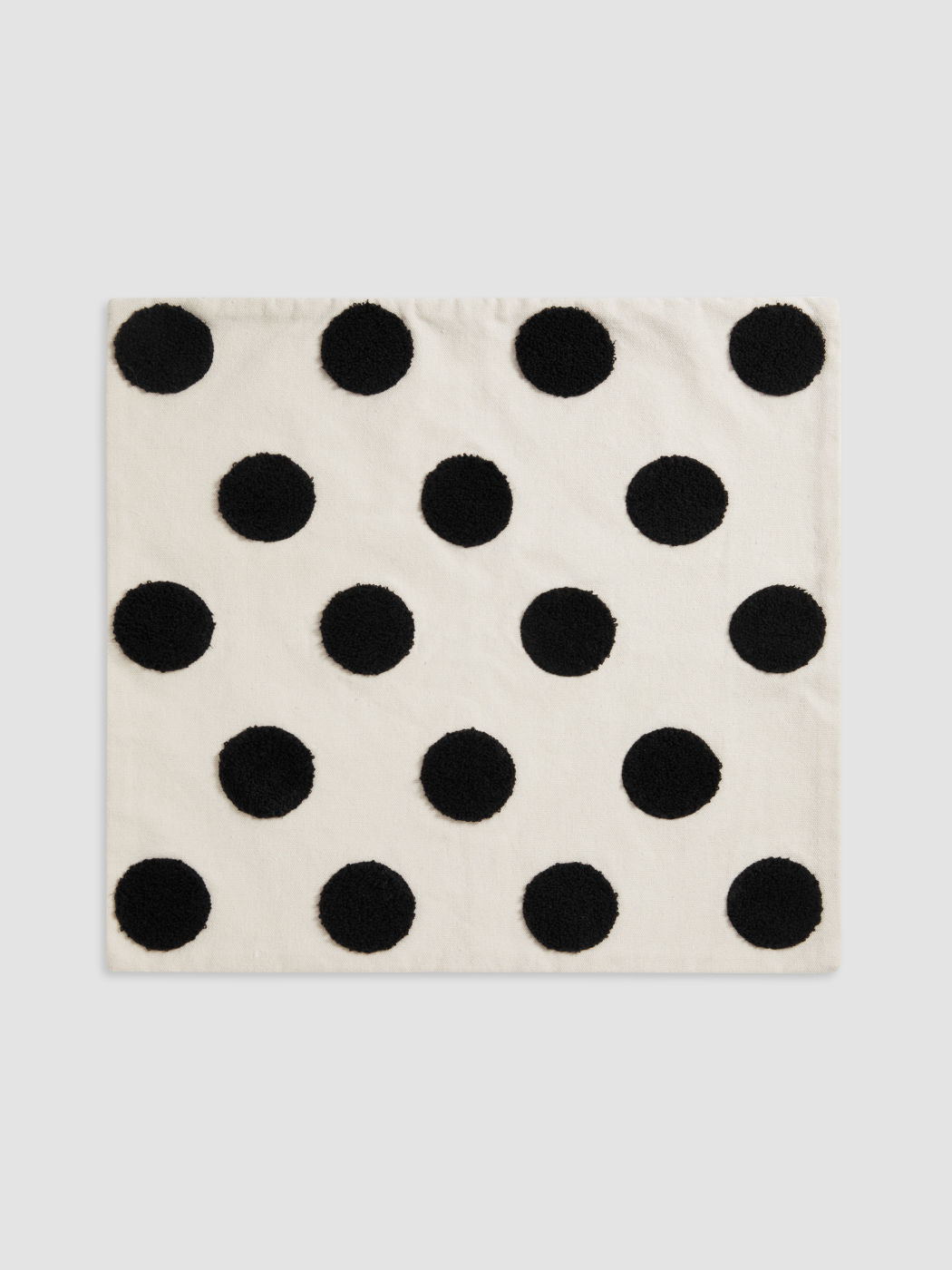 FLUFFY POLKA DOT PPILLOWCASE