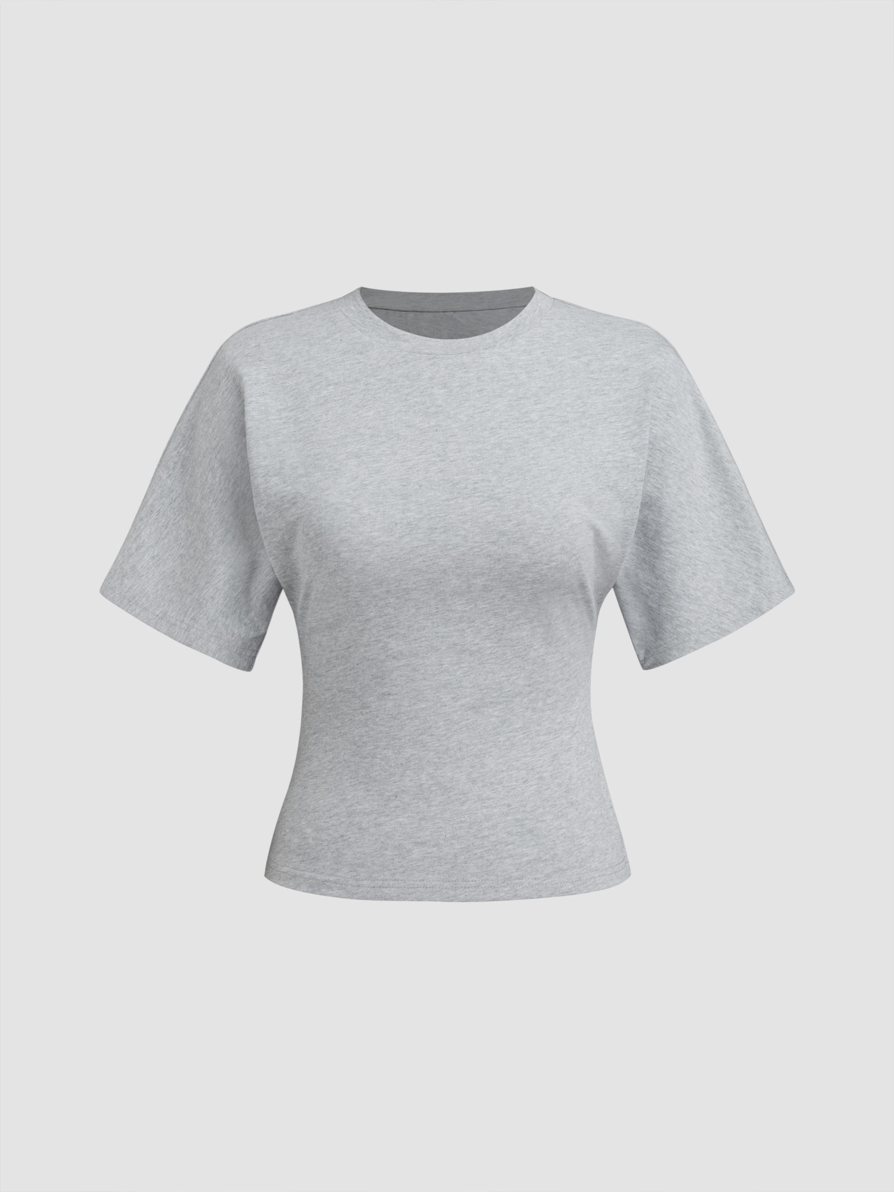 100% Cotton Round Neckline Tee