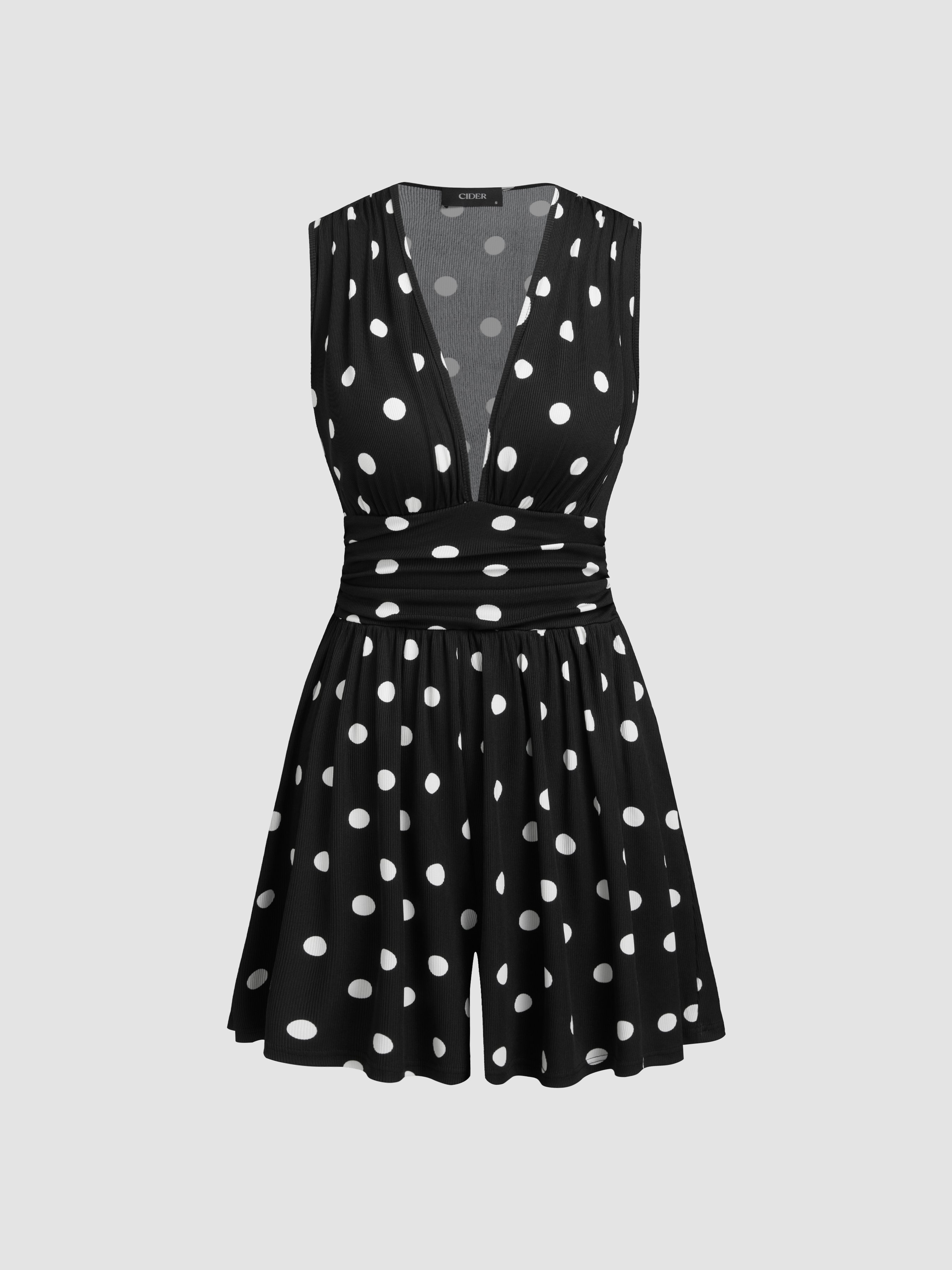 sexy black club dresses Mckinley Polka Dot Maxi Dress main image 0