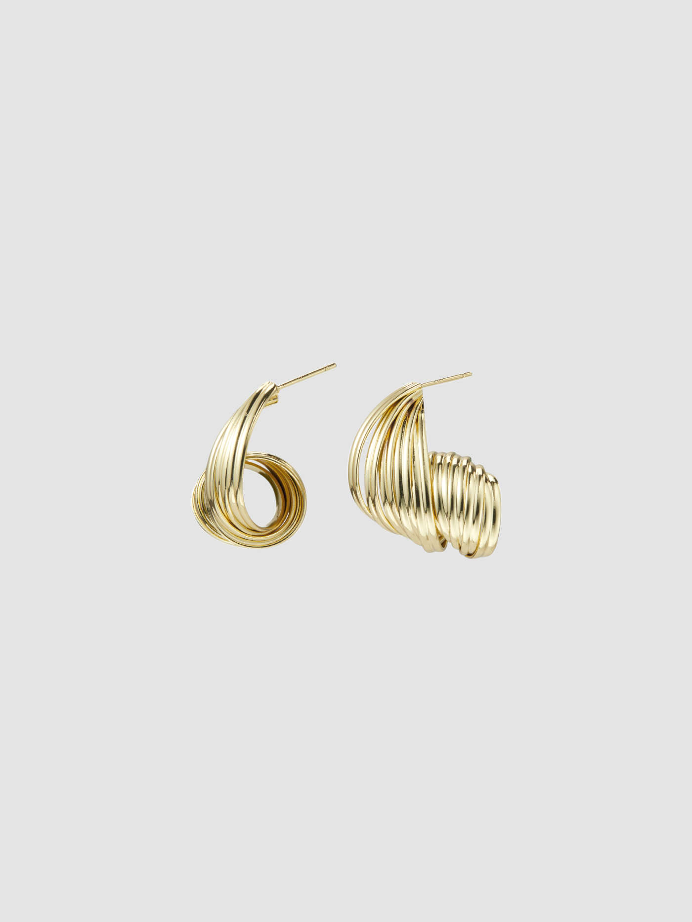 TWISTED STUD EARRINGS