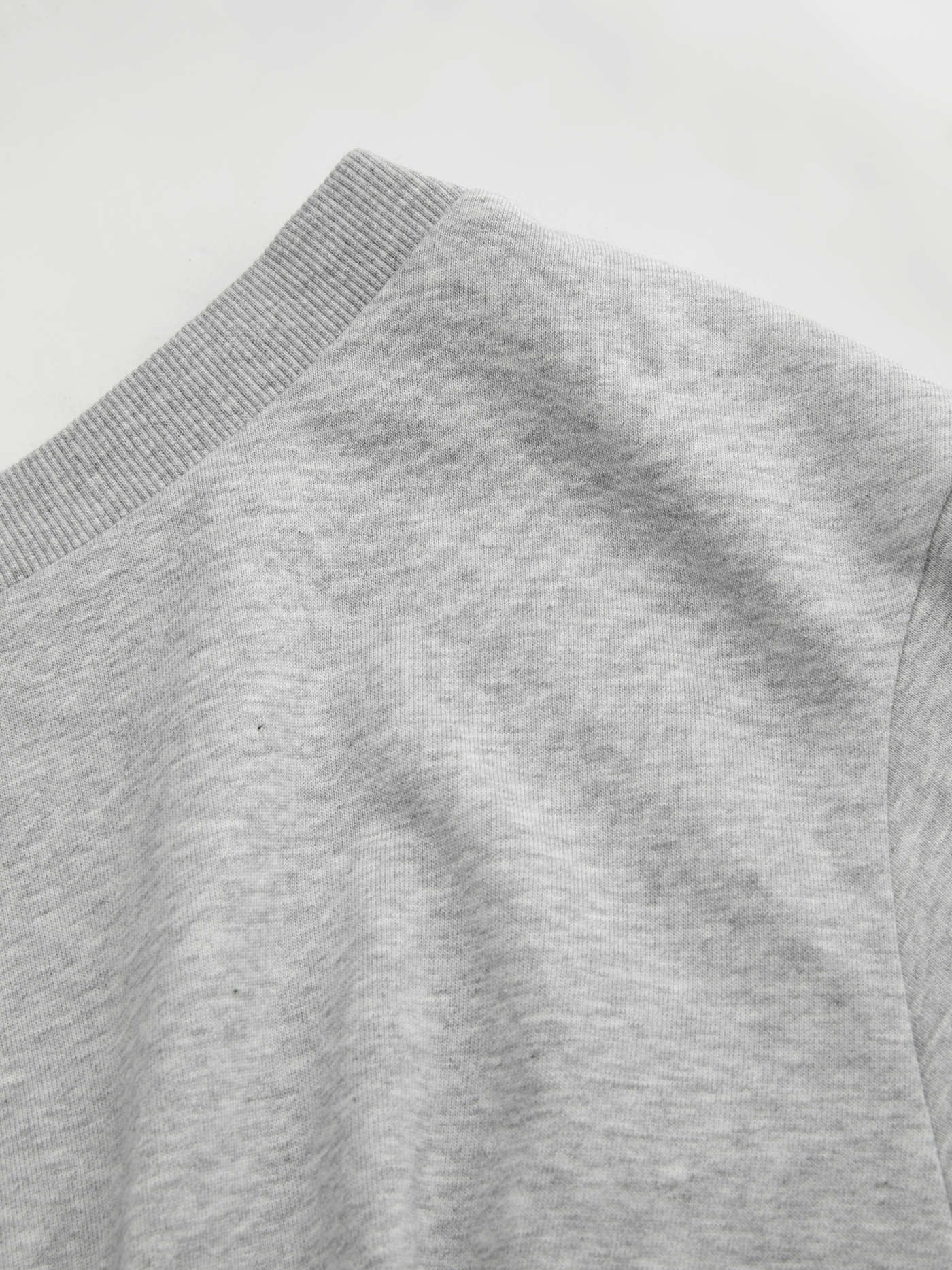 Cotton-blend Asymmetrical Neck Ruched Cinched Waist Sweatshirt