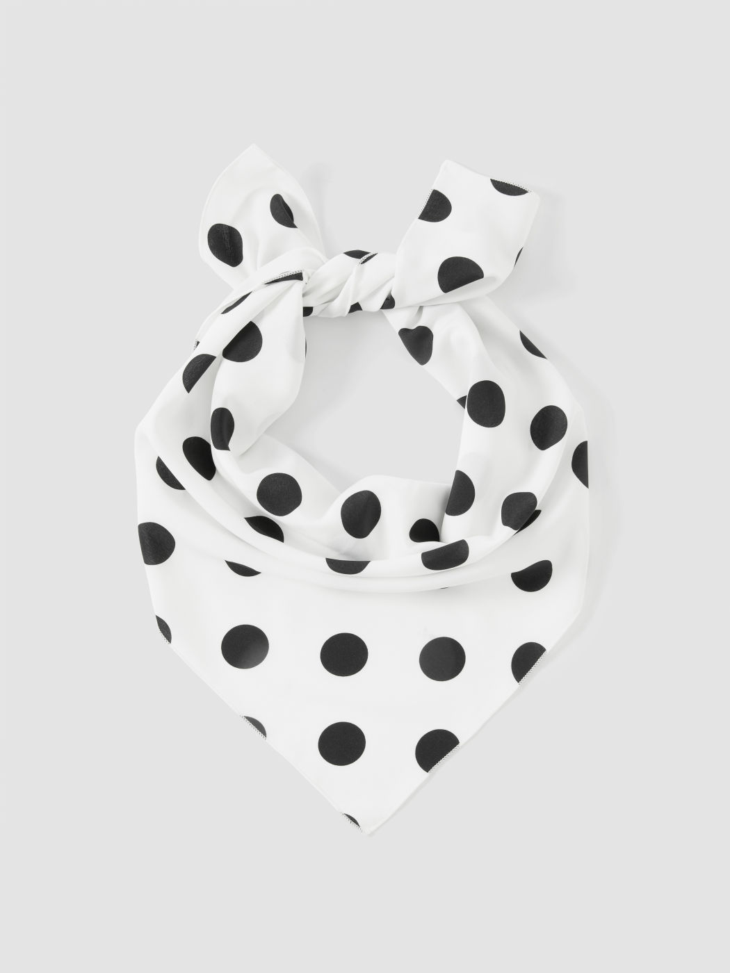FOULARD QUADRATO A POIS