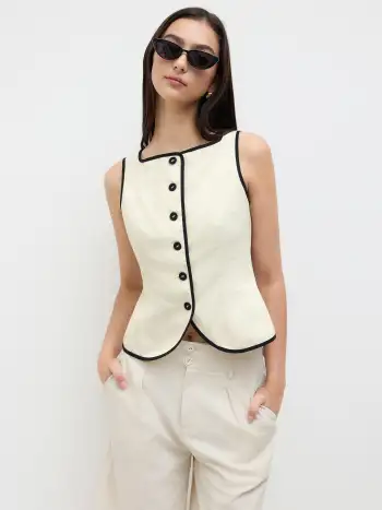 V-neck Solid Ruched Straight Leg Jumpsuit