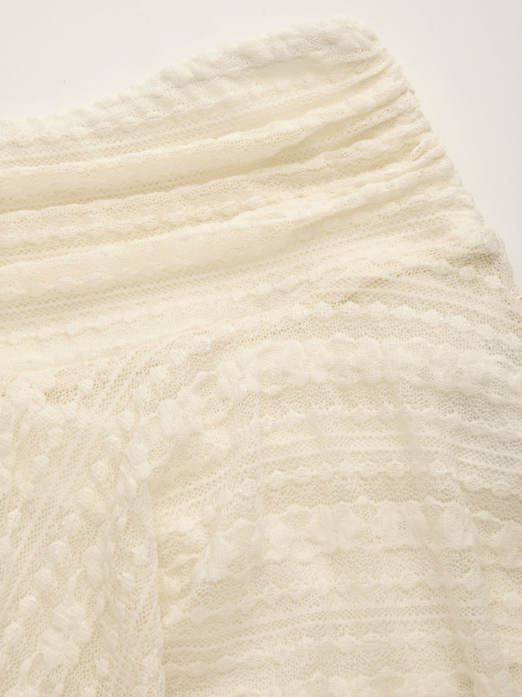 Lace Low Rise Ruched Asymmetrical Ruffle Hem Mini Skort