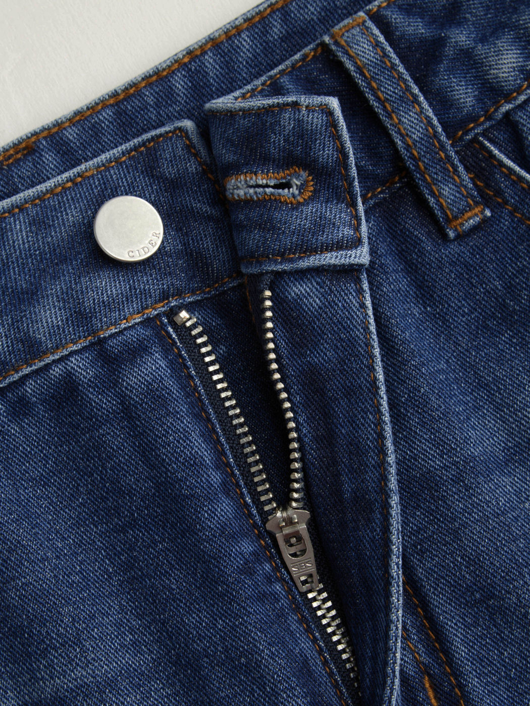 Cider Denim Low Rise Micro Mini Skort