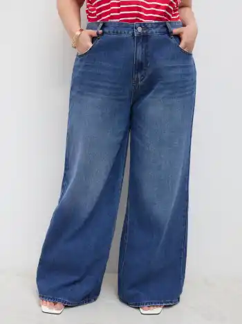 Low-Rise Baggy Curve & Plus