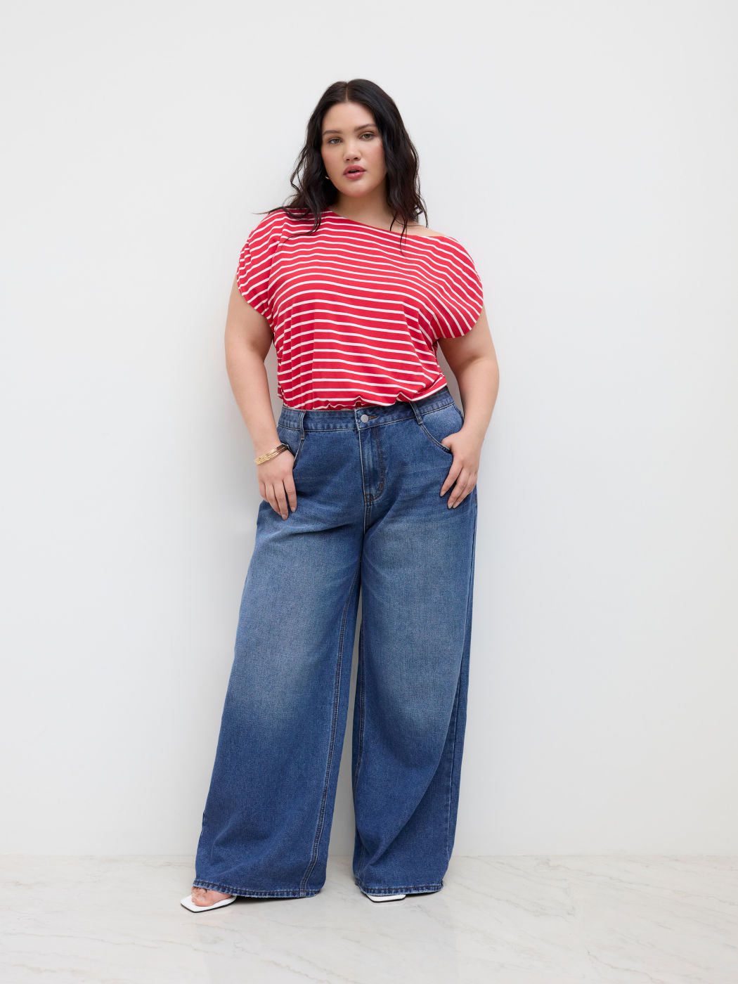 Low-Rise Baggy Kurve & Plus