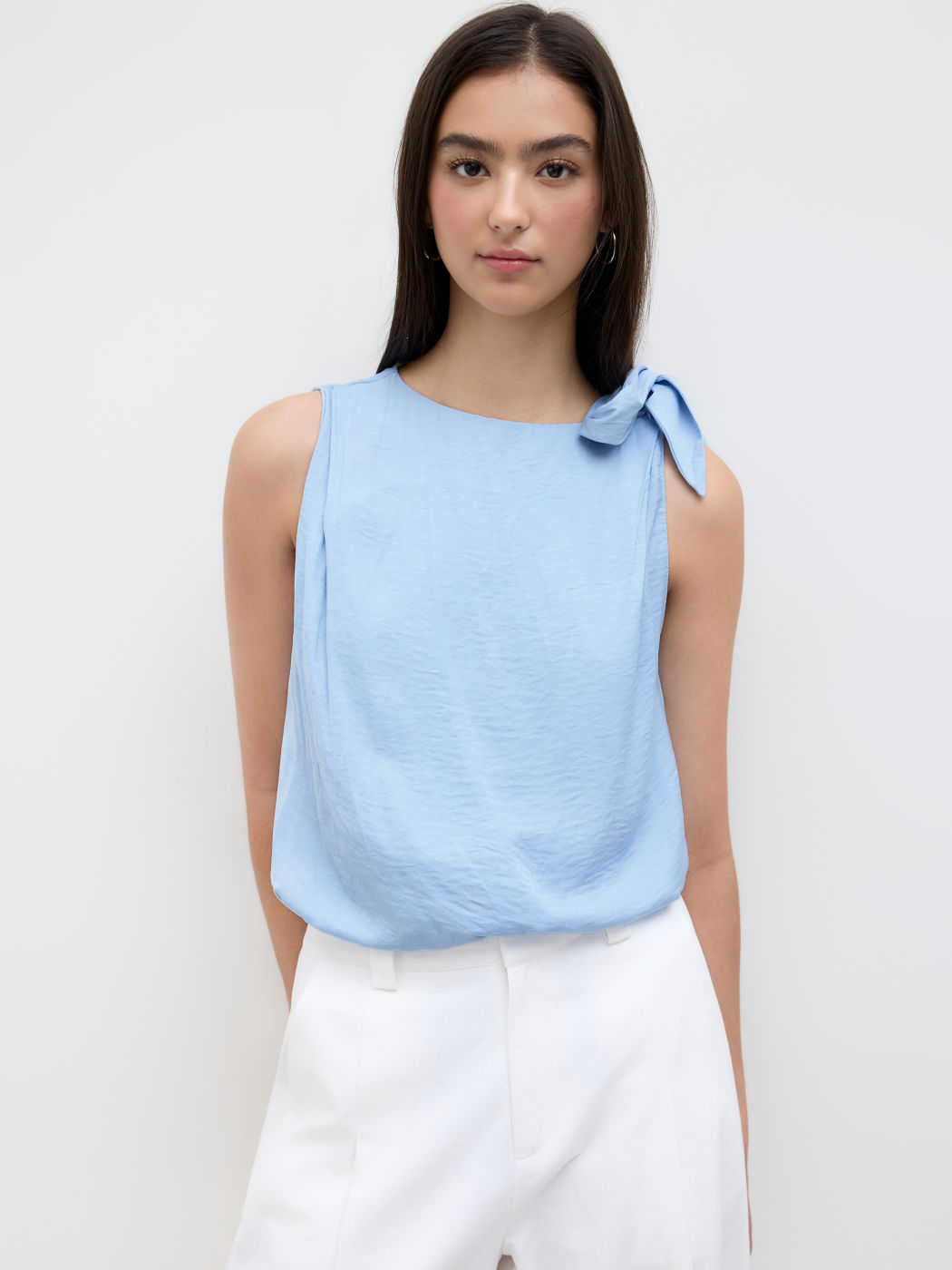 Boat Neck Bowknot Bodysuit