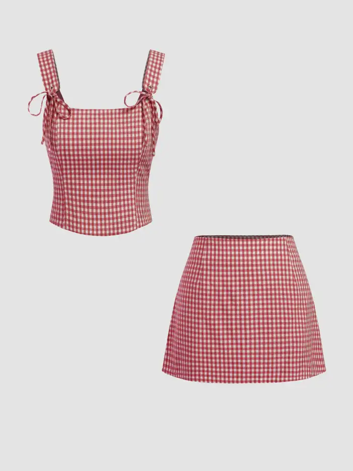 Low Rise Split Mini Skort