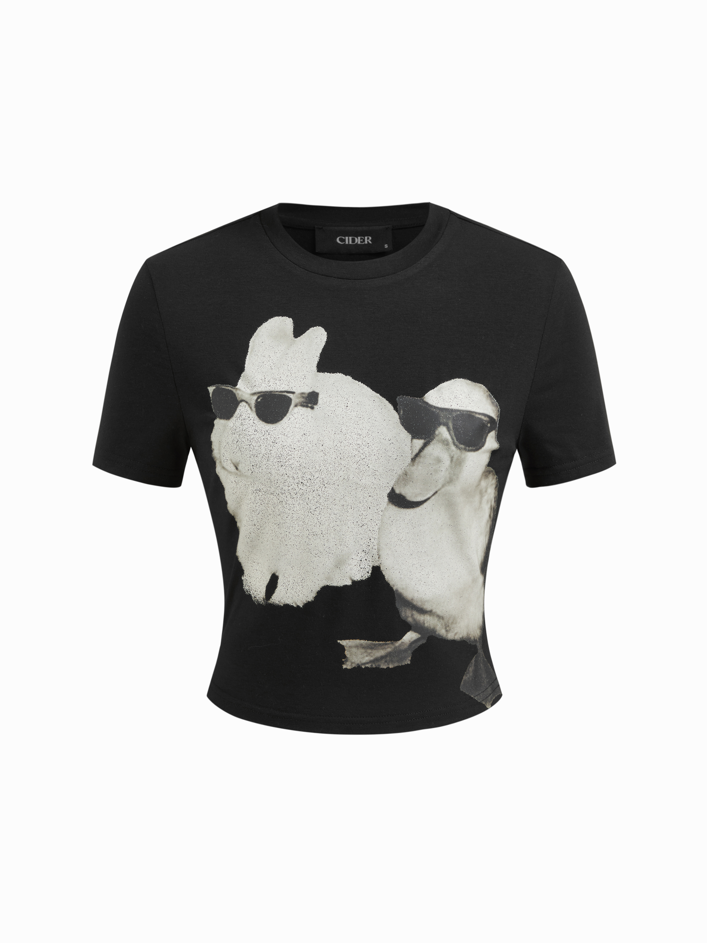 Graphic Tee Summer Tops Y2K Outfits Cute Tops Knit Fabric I