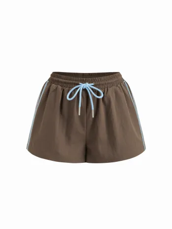Mittlerer Bund, Seitenstreifen, Reißverschluss: Mikro-Shorts