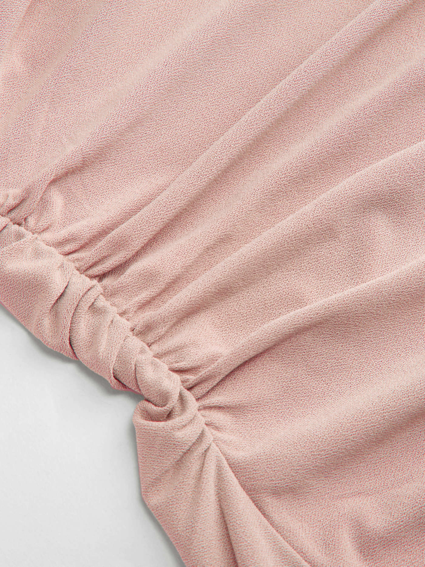 Boat Neck Twist Ruched Mini Dress