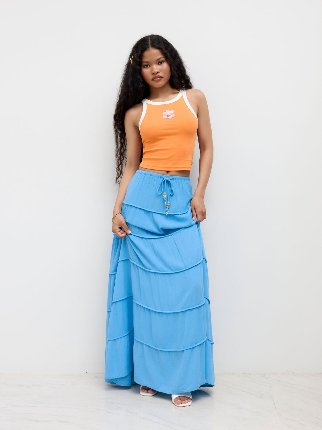 What If We Just Stayed Maxi Skirt
