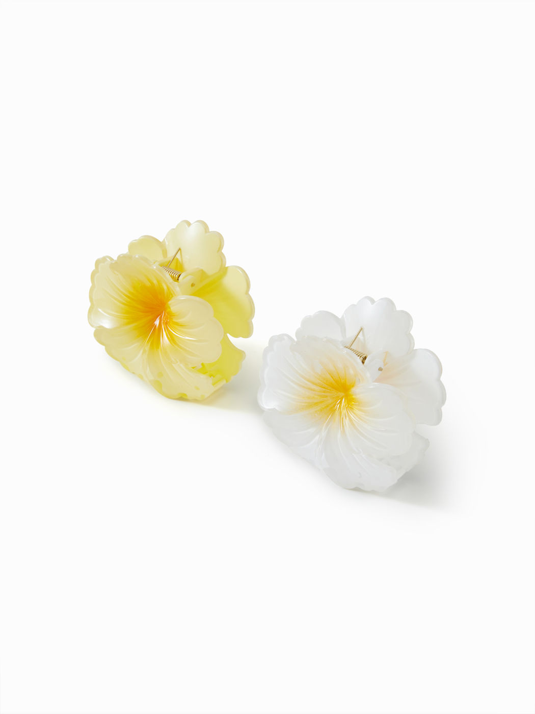 2PCS FLOWER HAIR CLAW SET