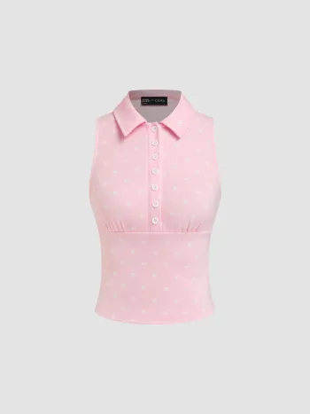 Polly Pocket™️ X Cider - Postkarte-senden-Polo-Tanktop