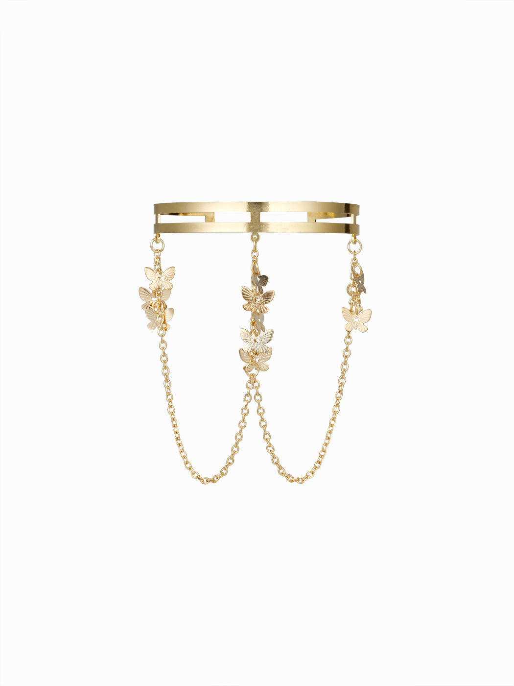 BUTTERFLY & CHAIN ARM CUFF