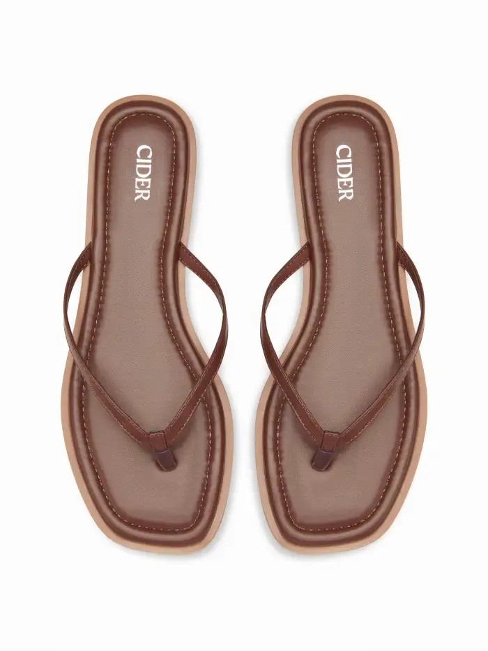 BOWKNOT FAUX LEATHER SLIPPERS For Vacation Home Beach