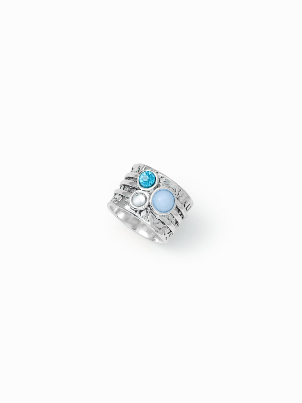 ANELLO CON GEMMA E MOTIVO