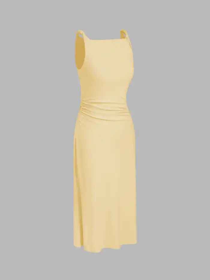 Eye Pattern Sleeveless Tank Top