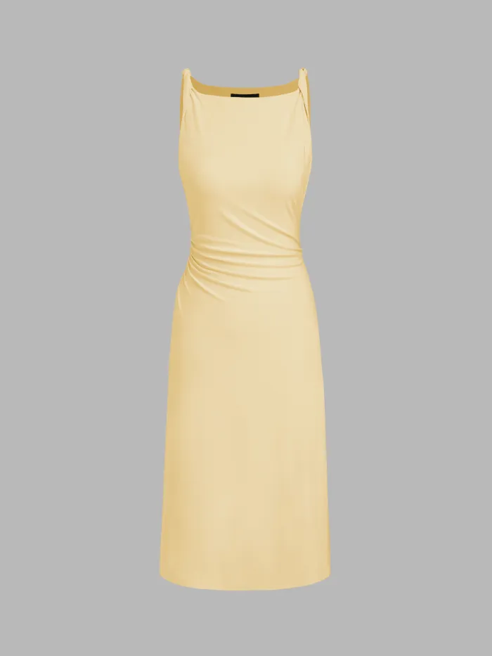 Eye Pattern Sleeveless Tank Top
