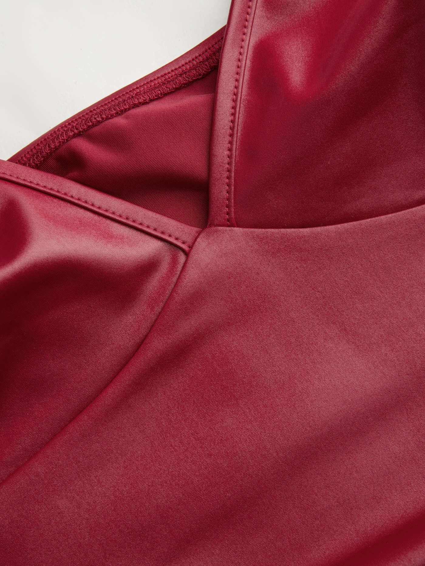 Halter Neckline Ruched Cami Top Curve & Plus