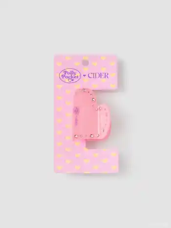 Polly Pocket™️ X Cider - Heart Claw Clip