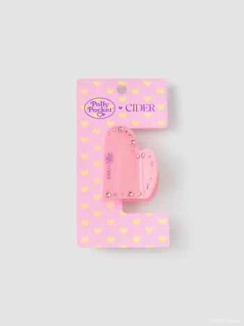 Polly Pocket™️ X Cider - Heart Claw Clip