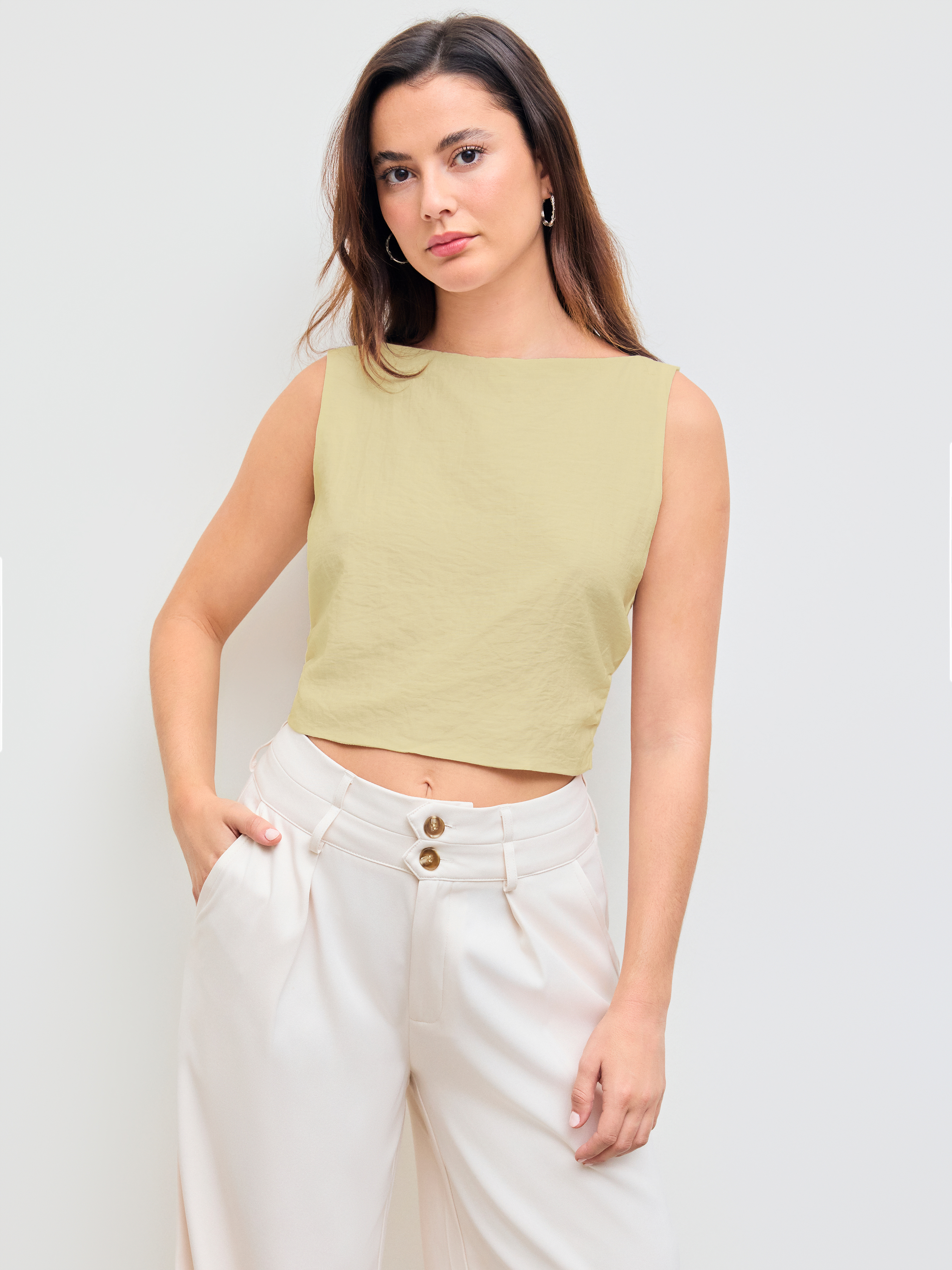 歌ちゃん【L'Appartement】Linen Boat Neck t3973_20240812054218_37120.jpg
