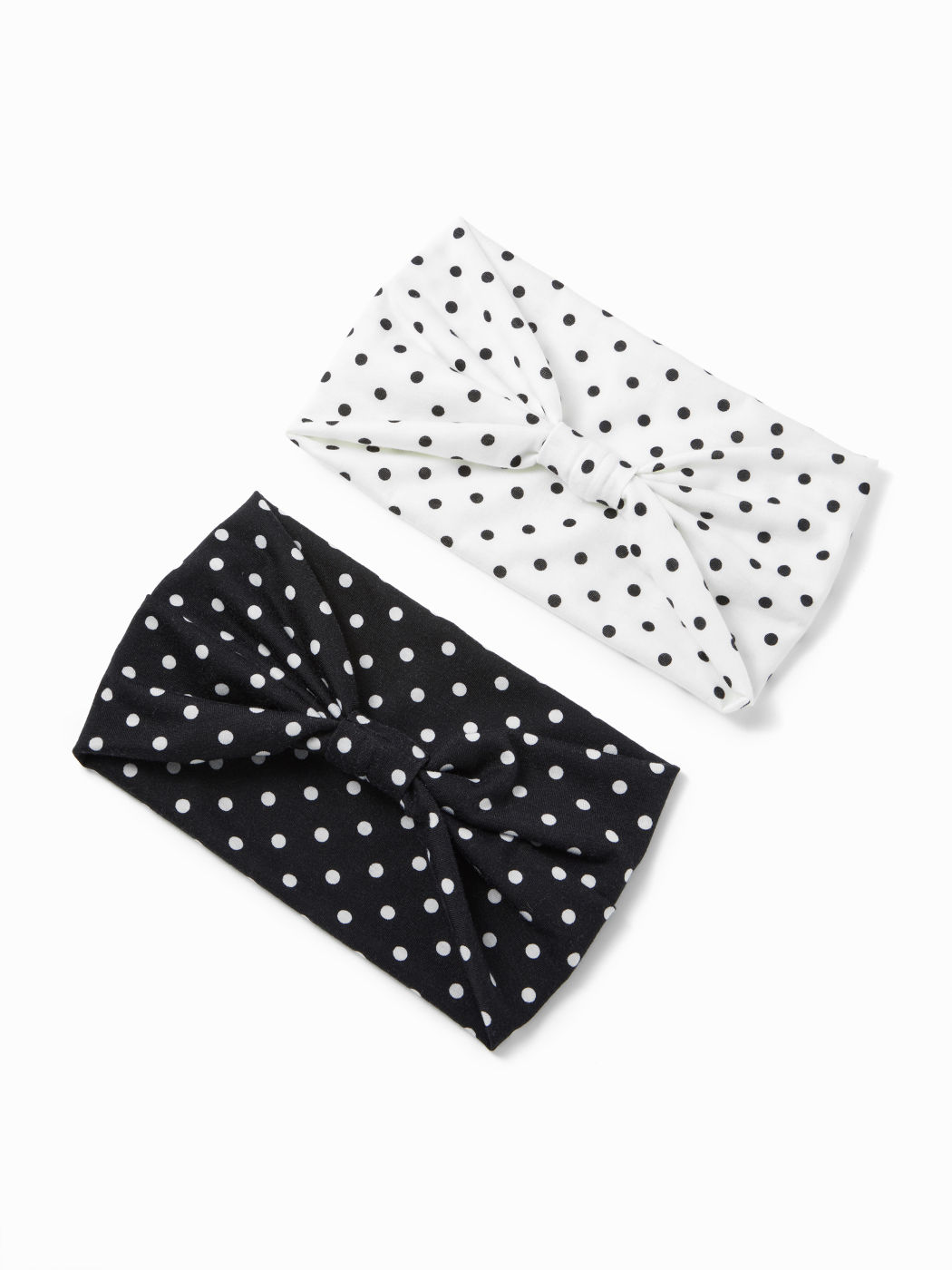 2PCS POLKA DOT HEADBAND SET