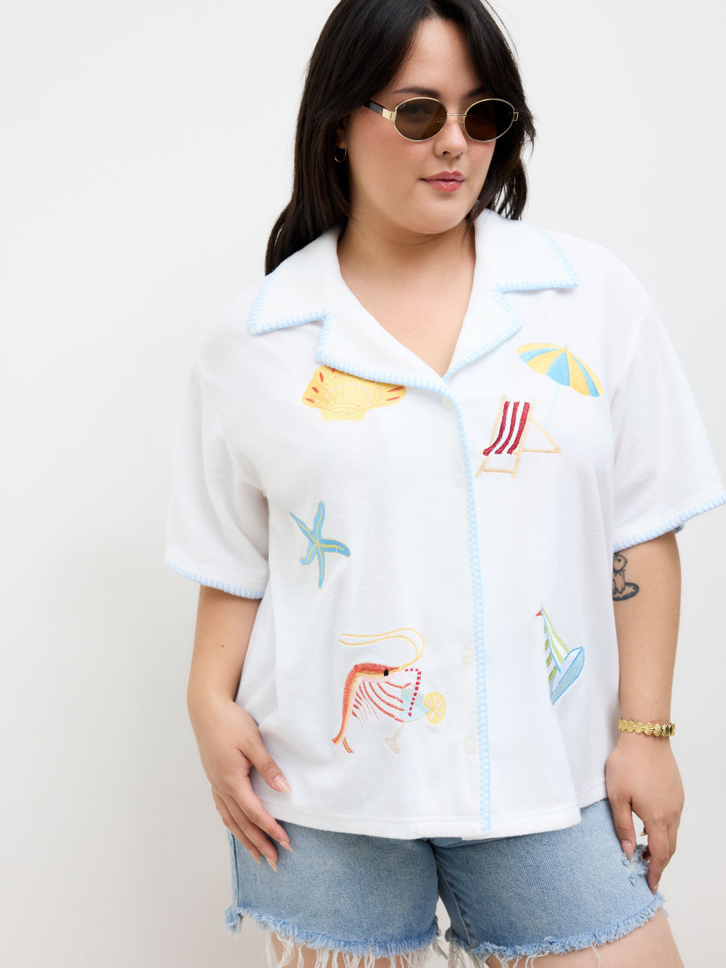 In Summer-y Shirt Curve & Plus
