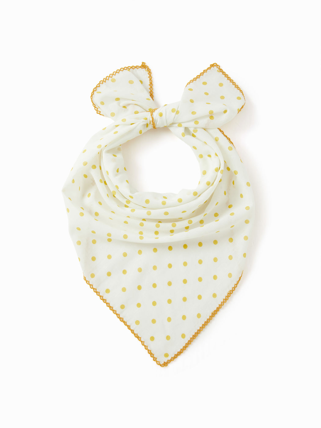 FOULARD QUADRATO A POIS