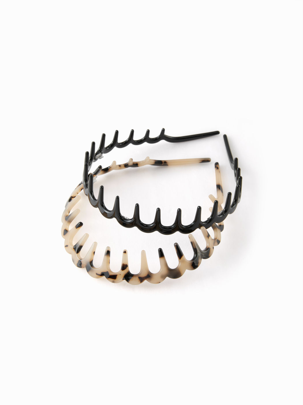 FASCIA PER CAPELLI A PETTINE 2PCS