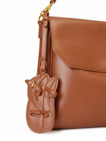 Cowl Neck Ruched Polka Dot Cami Top With Scarf & Mid Rise Mini Skirt Set