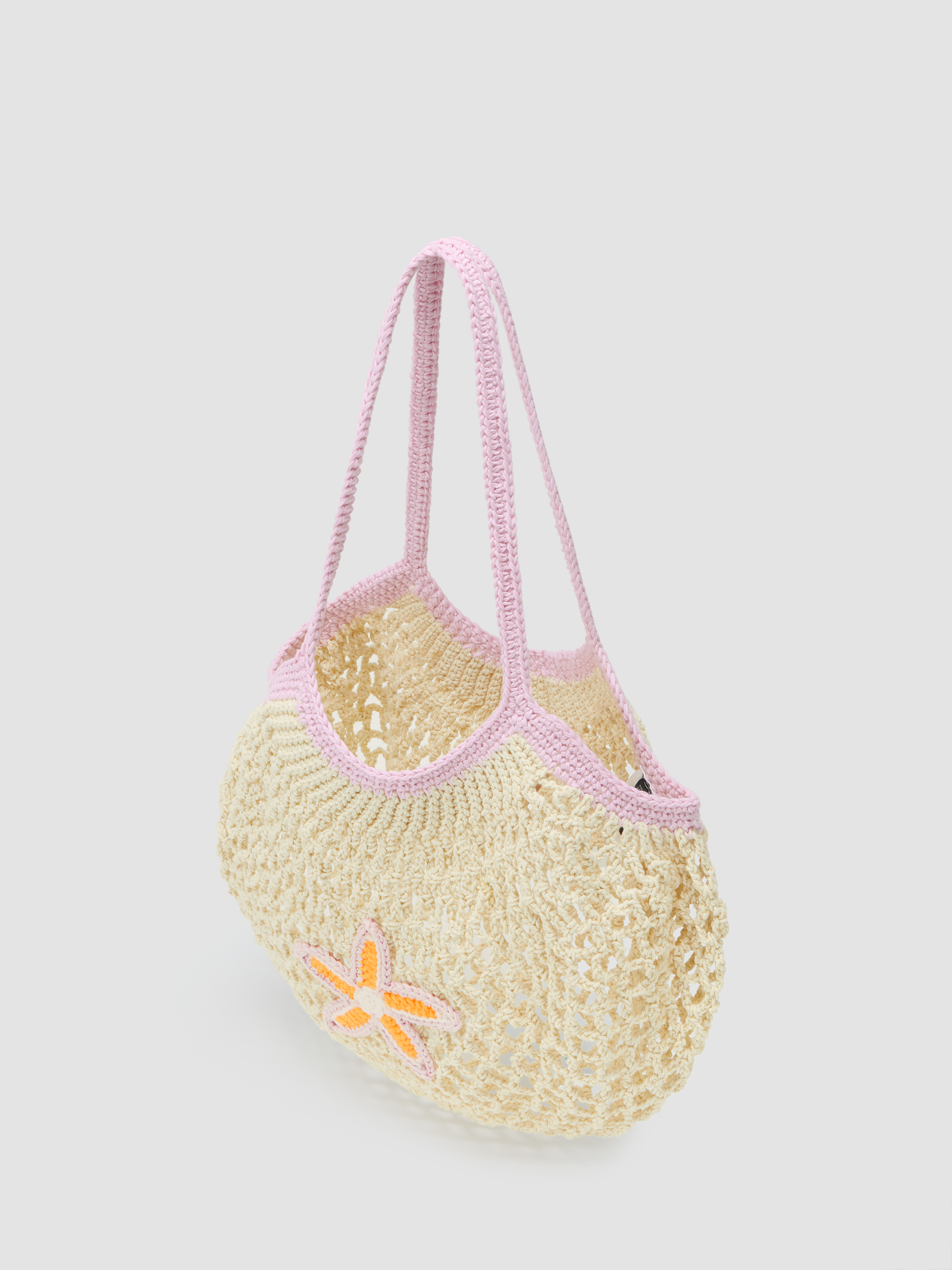 『Cider』TWO-TONE CRAB WOVEN SHOULDER BAG Woven TWO-TONE CRAB WOVEN SHOULDER BAG For Daily Casual