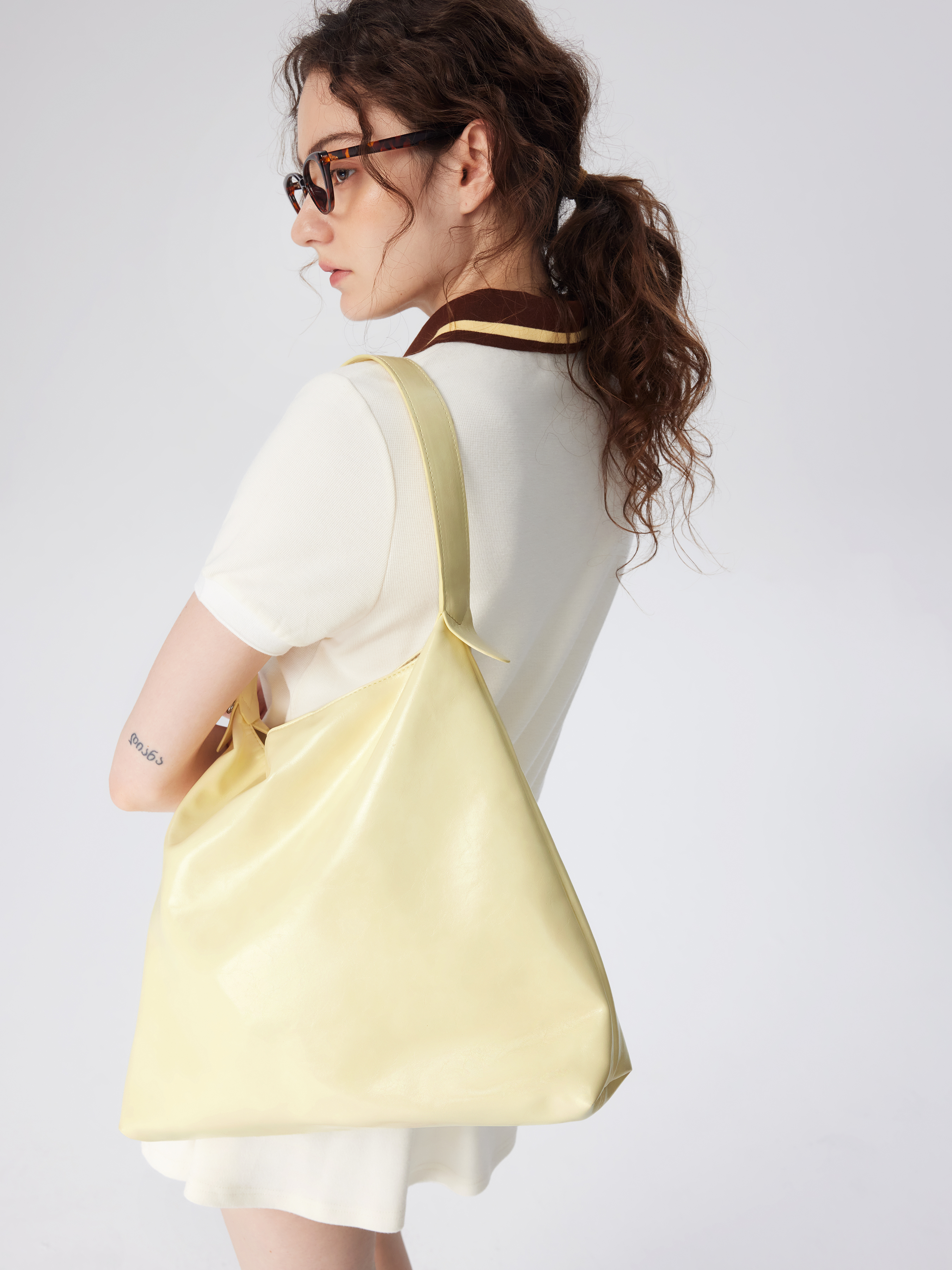 『Cider』ストラップ付きストロートートバッグ ☆Cider☆サイダー ストラップ付 ストロー トートバッグ 送関込