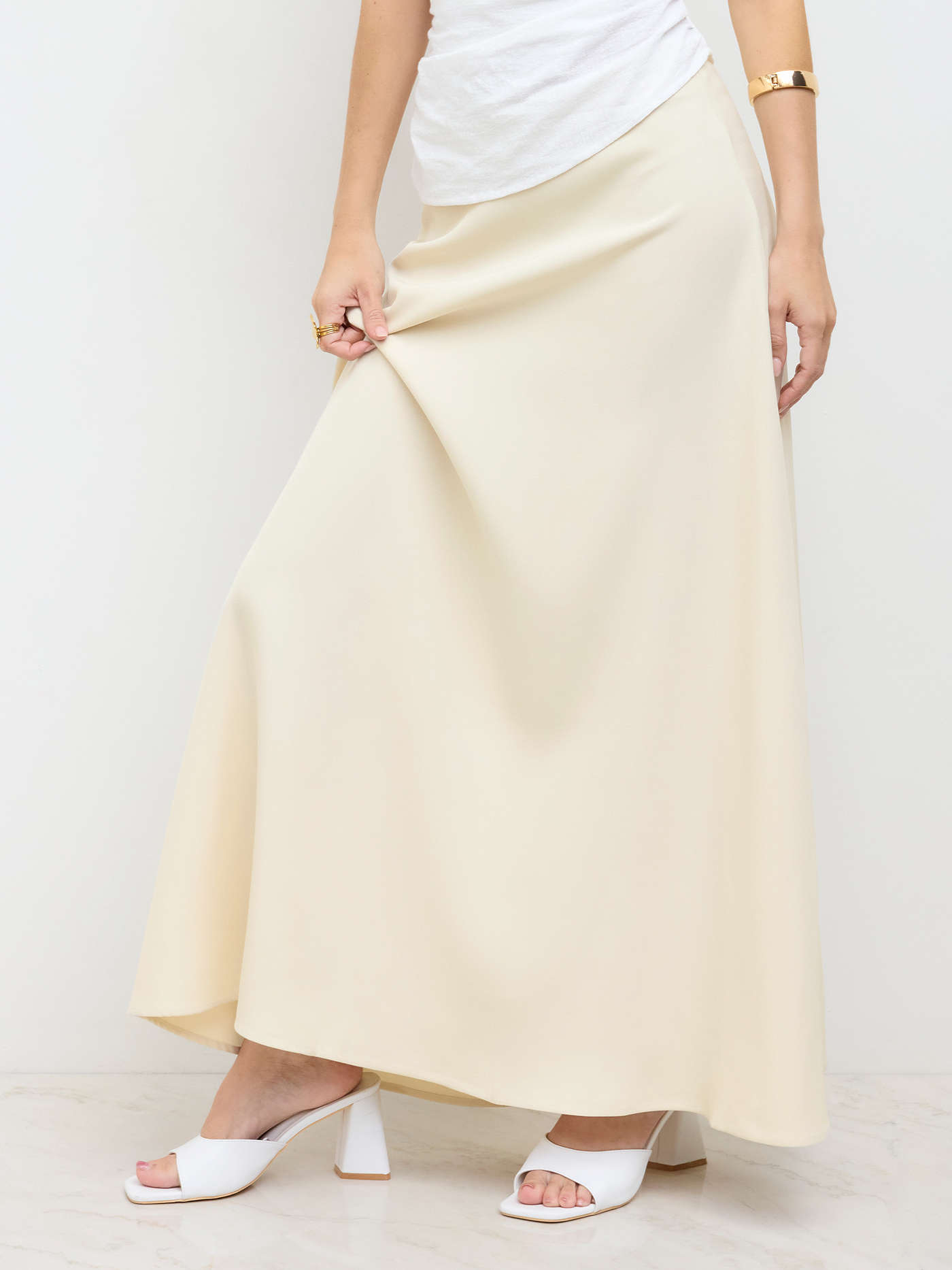Mesh Mid Rise Abstract Graphic Floral Asymmetrical Hem Maxi Skirt