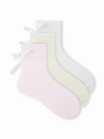 3-Paare-Bowsocke-Set
