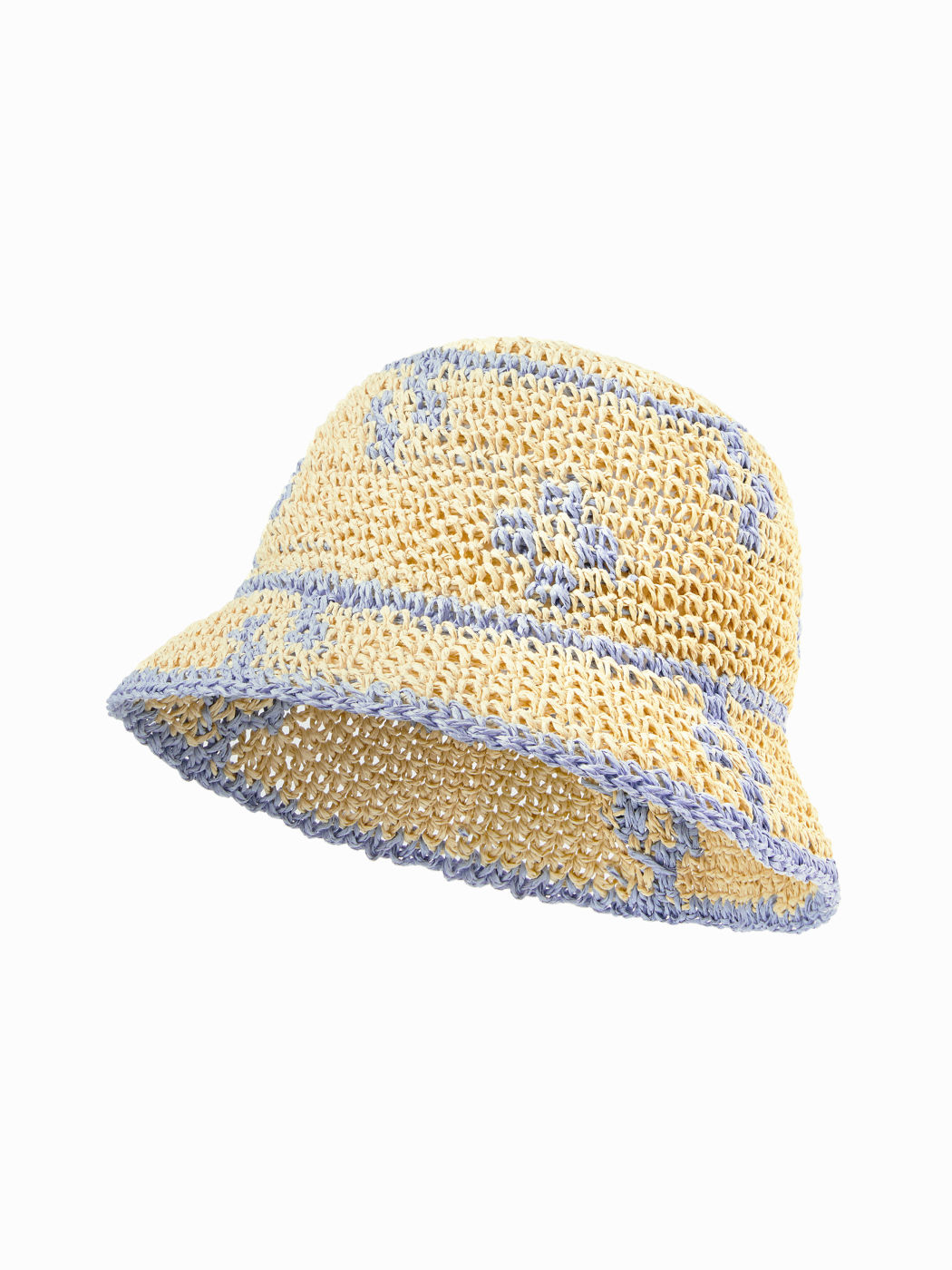 CAPPELLO DI PAGLIA BICOLORE