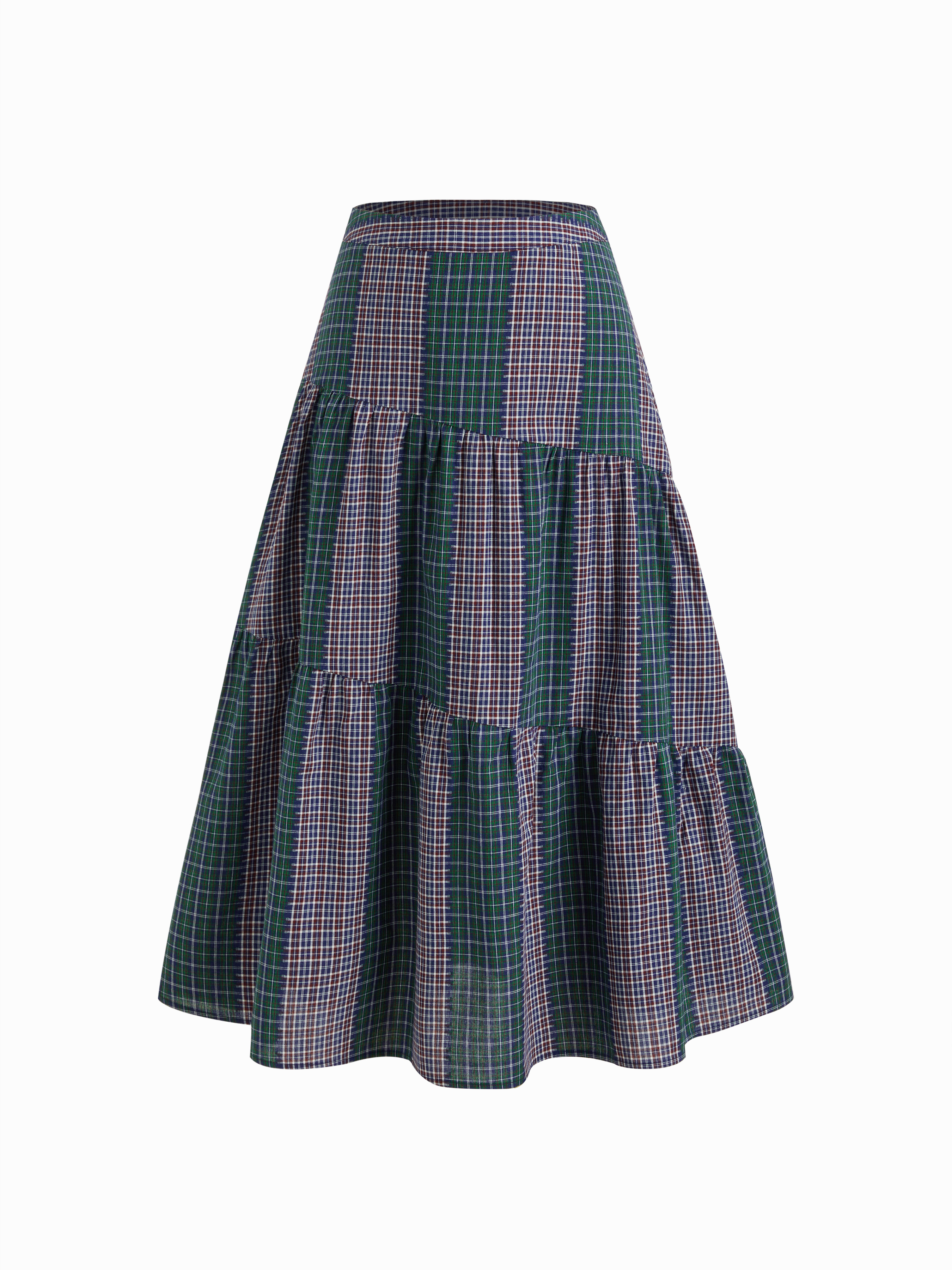 【EXPIRED GIRL】25ss FRILL CHECK MAXI SKIRT wj81lfxoanbjhjxdnycw__72139.