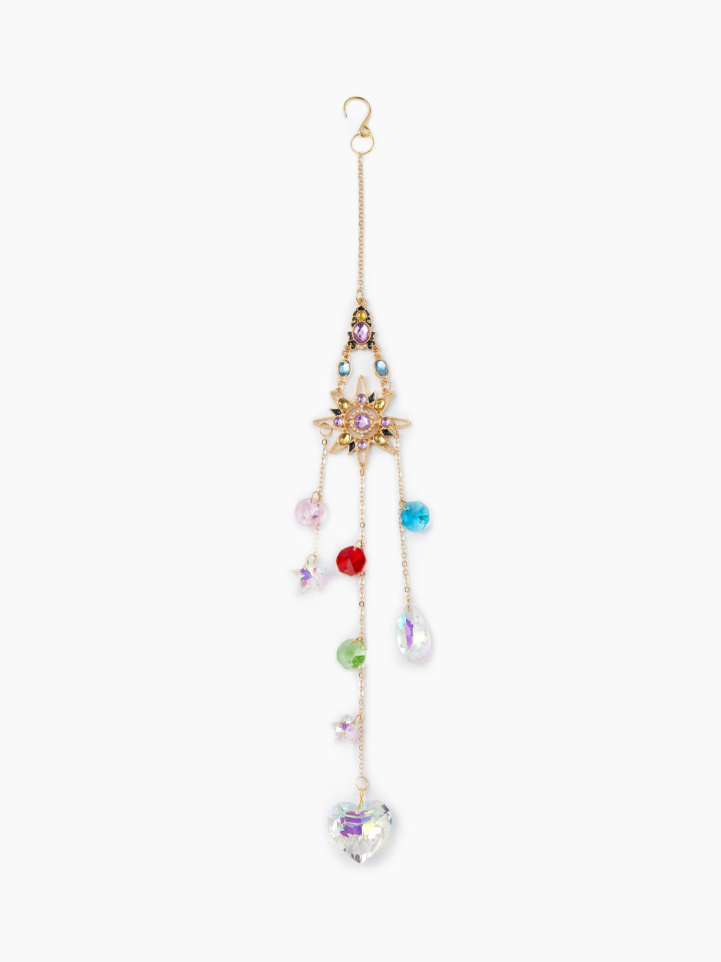 Rhinestone Sonne & Mond & Stern Wandbehang