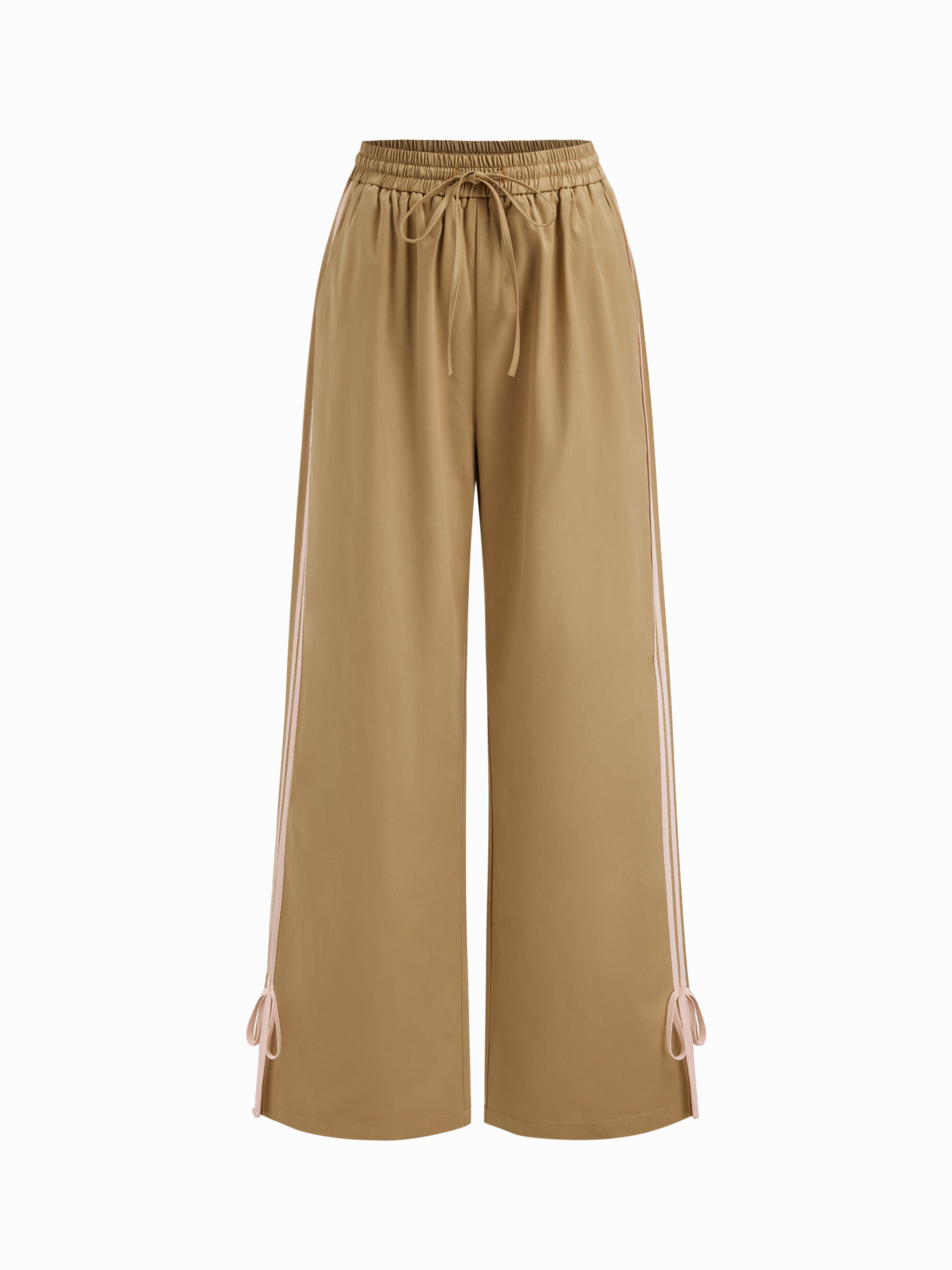 【Cider】ベルベット ストレート レッグ パンツ Velvet Wide Leg Pants - Cider