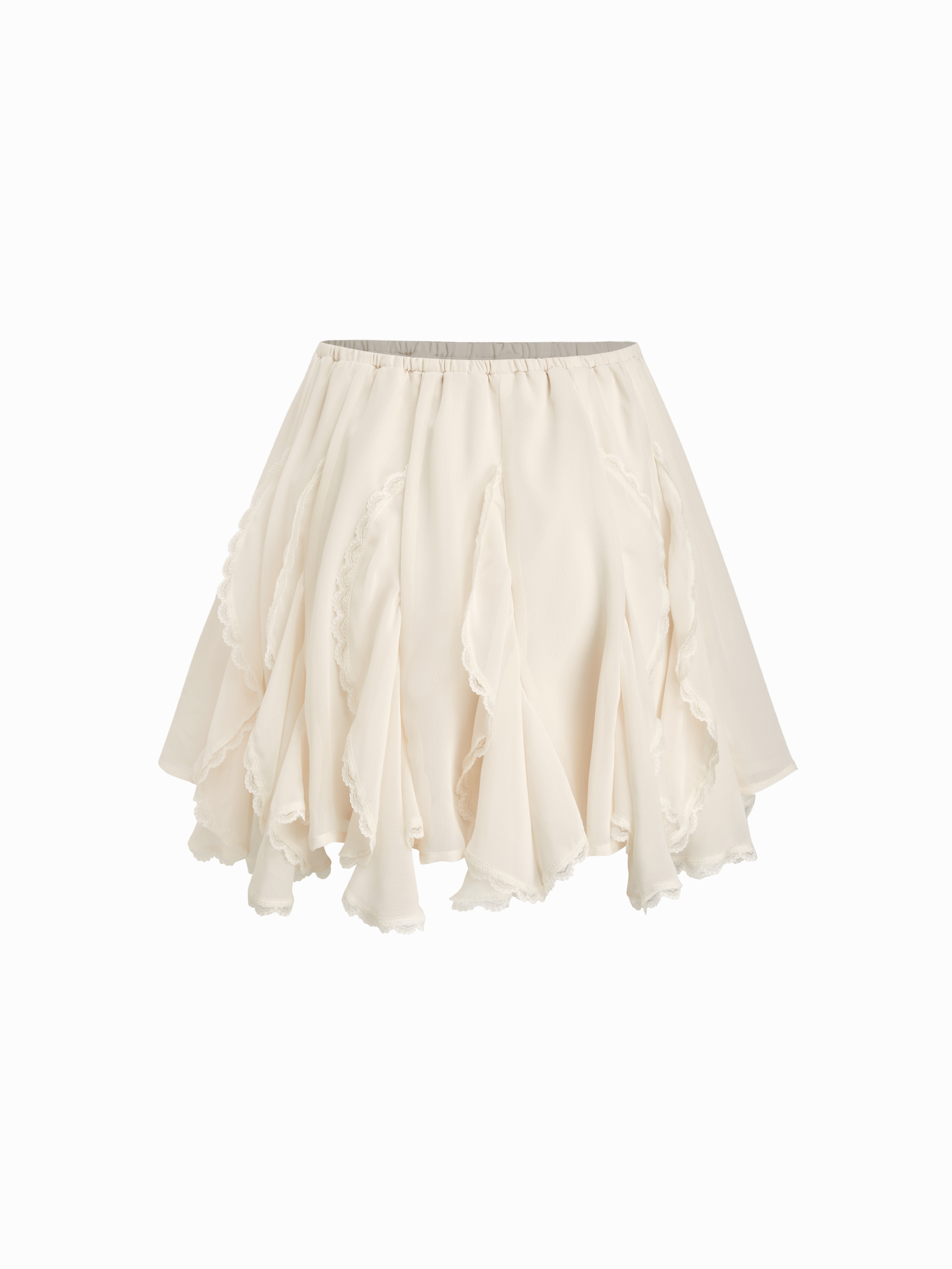 【NONCODE】Felicity Mini Skirt (butterfly chain set) Anna Floral Flowy Tie Waist Flippy Mini Skirt | francesca's®