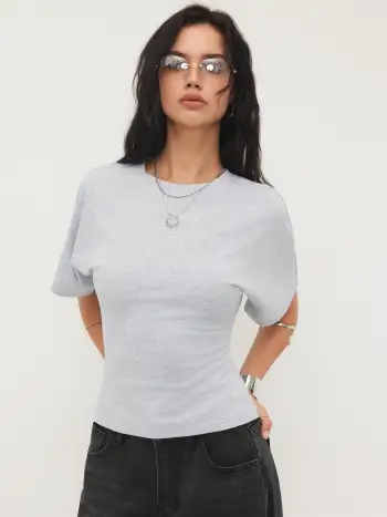 T-shirt girocollo 100% cotone