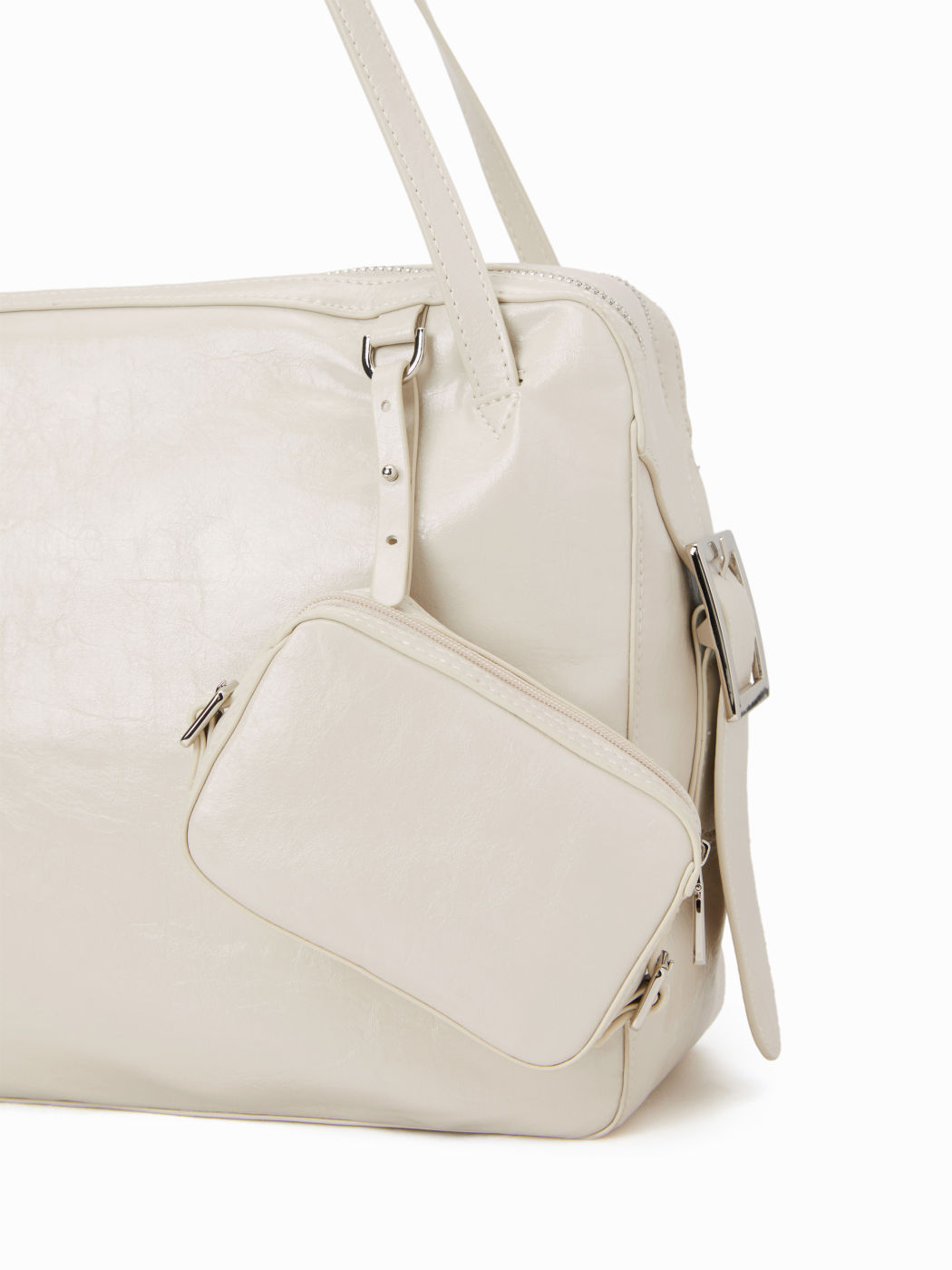 PORTACHIAVI A FORMA DI BORSA CON FIBBIA DECORATIVA