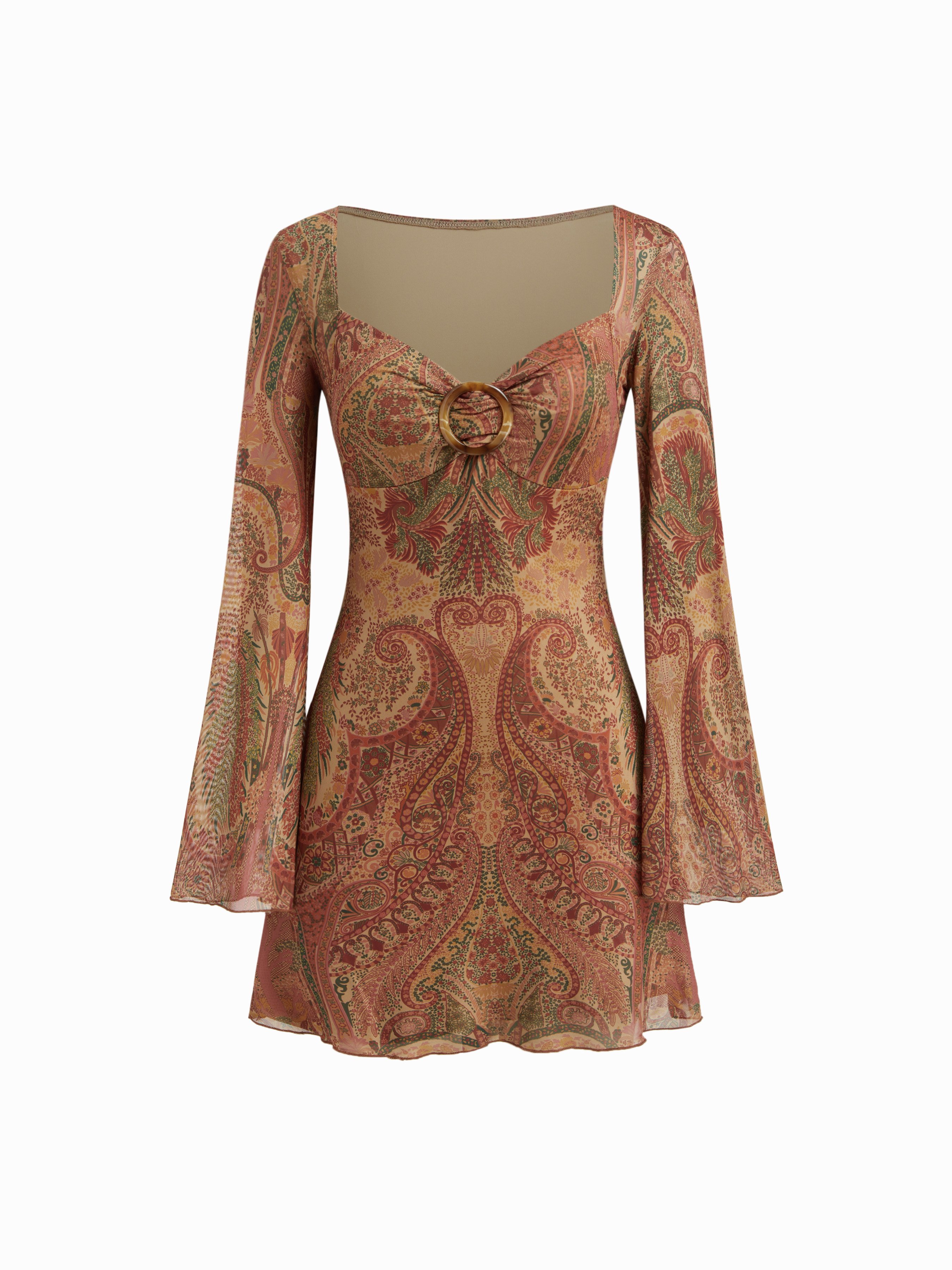 cider boho dress Plumeria Maxi Dress