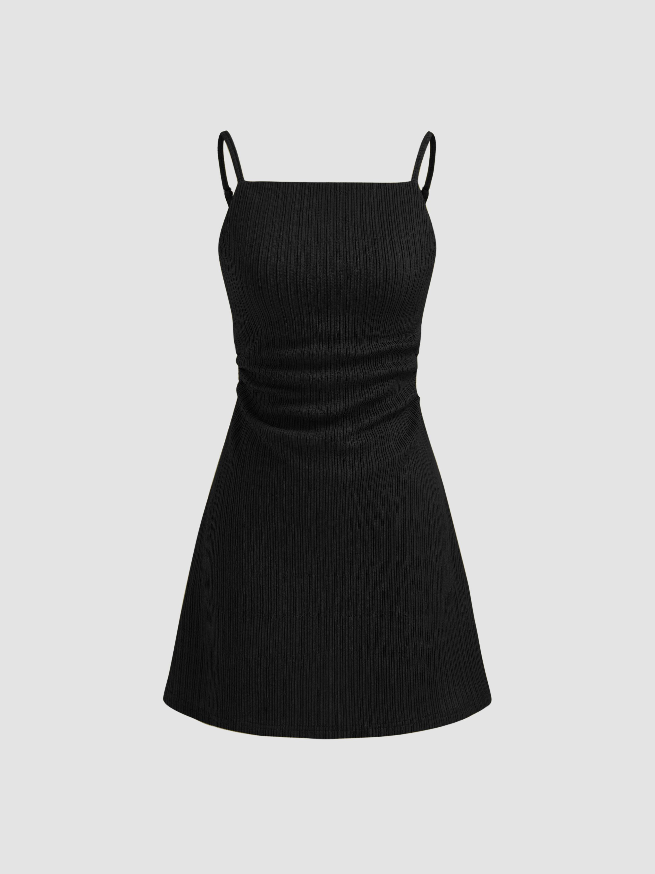 【Cider】コントラスト ニット ミニ ドレス Mini Dresses ✨ - Cider