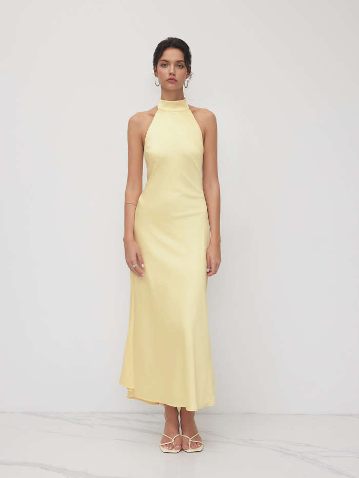 cider yellow dress NWT Womens Floral Spaghetti Strap Sundress Size 4XL Maxi Dresses - Cider