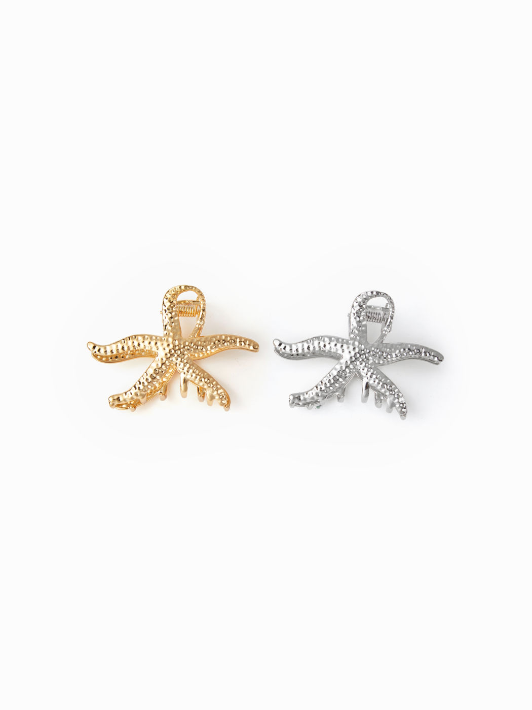 2PCS STARFISH HAIR CLAW SET